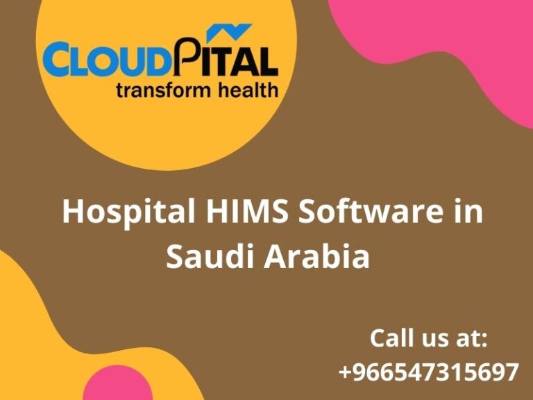 How Hospital HIMS Software in Saudi Arabia and EMR Software in Saudi Arabia help to track you?