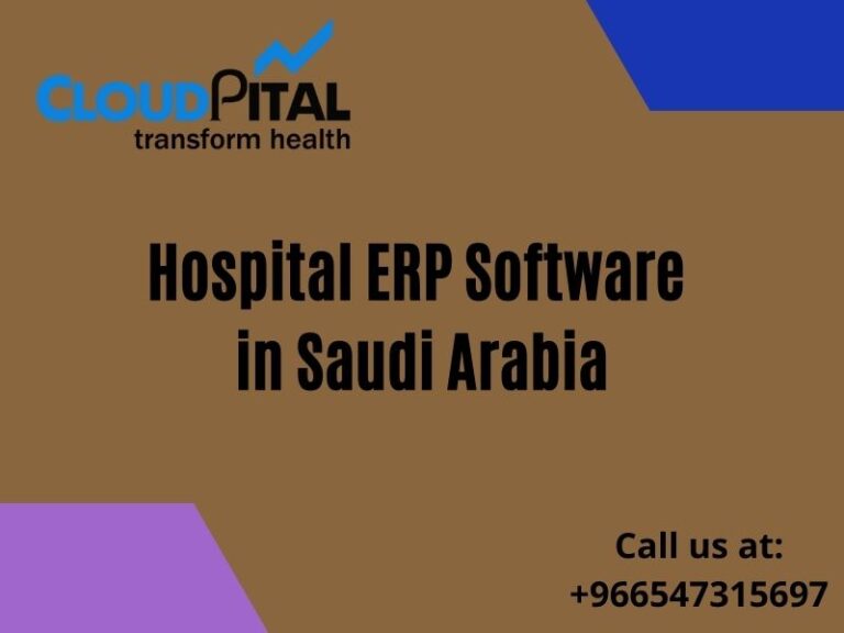 Hospital ERP Software In Saudi Arabia – The Growing Role of Pharmacists