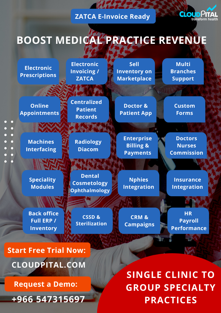 What are the requirements of clinic Software in Saudi Arabia?