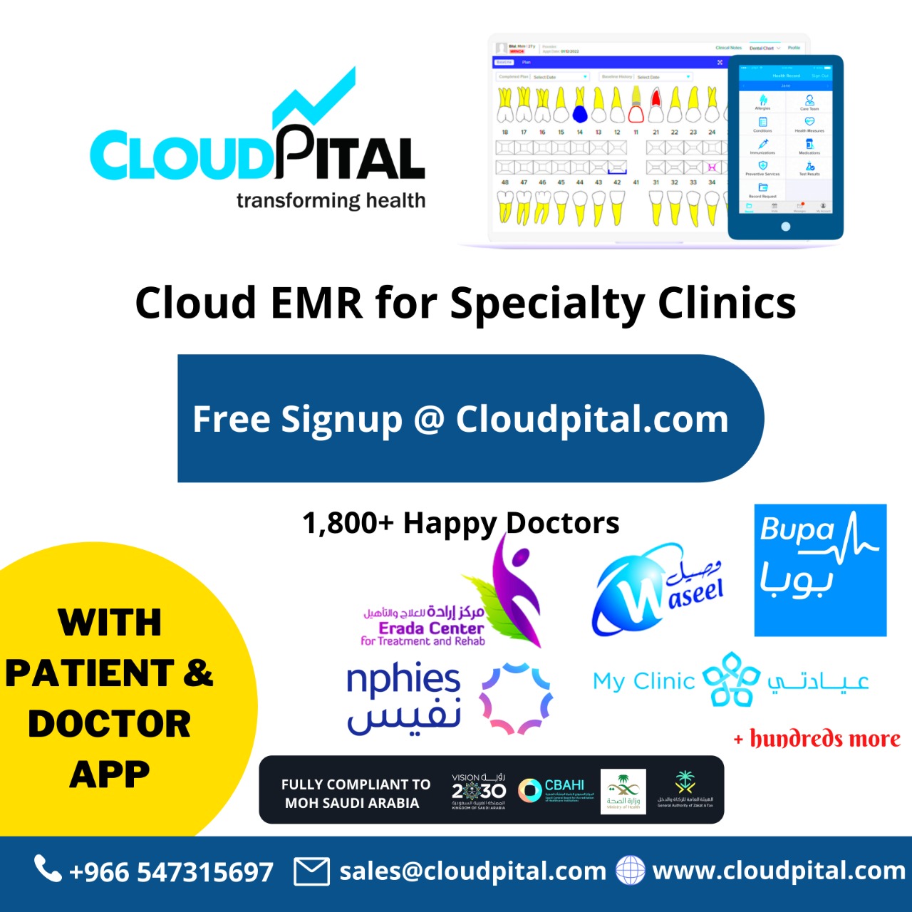 What is the best Plastic Surgery EMR Software in Saudi Arabia?