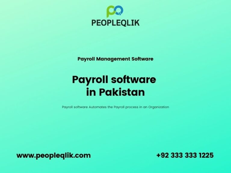 Payroll software in Pakistan