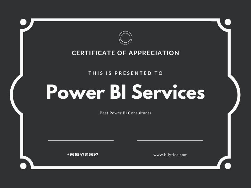 How Power BI Services In Saudi Arabia Help In Makes For More Efficient Organizations  ?