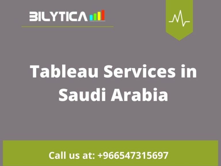 كيف تقود خدمات Tableau في المملكة العربية السعودية تحكمًا ذا قيمة في الأعمال؟